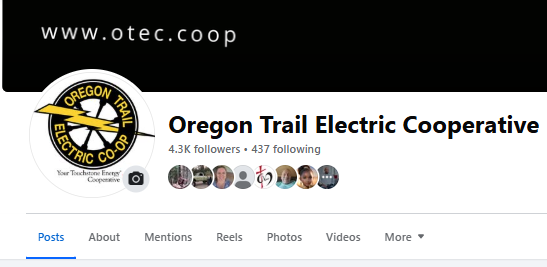 OTEC Facebook page