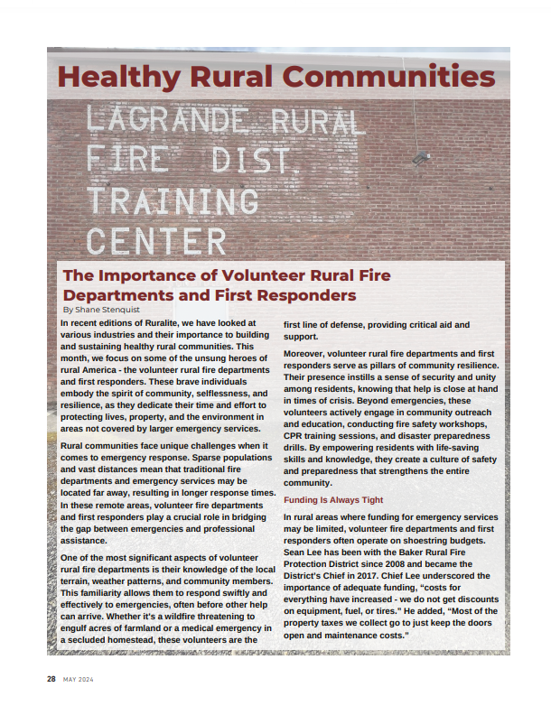 Healthy Rural communities